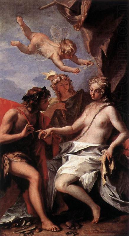 RICCI, Sebastiano Bacchus and Ariadne china oil painting image